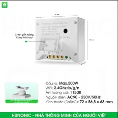Thiết Bị Chống Trộm Và Báo Khách Wifi Hunonic CT01 3