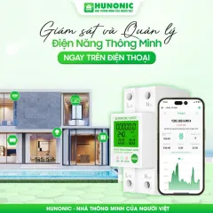 Bộ Kiểm Soát Điện Năng Thông Minh Wifi HUNONIC ENTEC 2