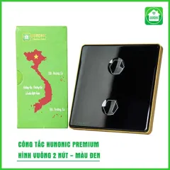 Công Tắc Hunonic Premium Hình Vuông 3