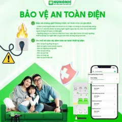Thiết Bị Bảo Vệ An Toàn Điện Thông Minh HUNONIC BATEC 4