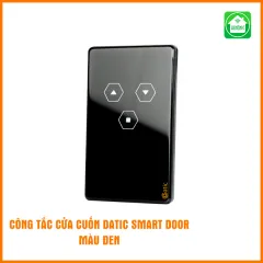 Công Tắc Cửa Cuốn Wifi Datic Smart Door (Màu đen) 1