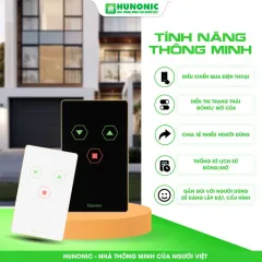Công Tắc Cửa Cuốn Wifi Hunonic Door S – Phiên Bản Mới 2026 3