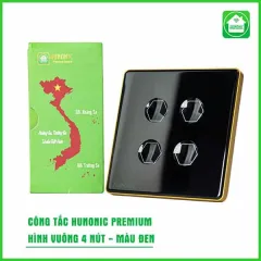 Công Tắc Hunonic Premium Hình Vuông 5