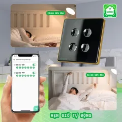 Công Tắc Hunonic Premium Hình Vuông 8