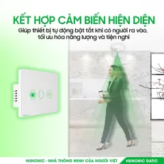 Công Tắc 3 Nút BLE Mesh Liên Kết Nhà Vệ Sinh Thông Minh Màu Trắng 2