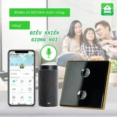 Công Tắc Hunonic Premium Hình Vuông 9