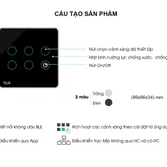 Bảng điều khiển cảnh RD-SC06.V 6