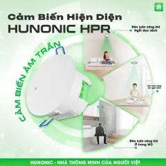 Cảm Biến Hiện Diện Wifi Âm Trần Hunonic HPR 5