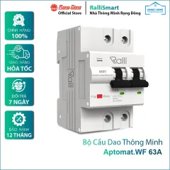 Bộ cầu dao thông minh RD.MCB.WF 2P C63 1