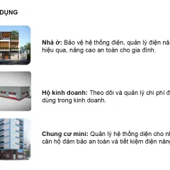 Bộ cầu dao thông minh RD.MCB.WF 2P C63 4
