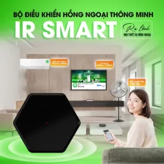 Bộ điều khiển hồng ngoại wifi Hunonic IR Smart, điều khiển Tivi, Điều Hoà qua điện thoại 2