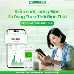 Bộ Kiểm Soát Điện Năng Thông Minh Wifi HUNONIC ENTEC 3