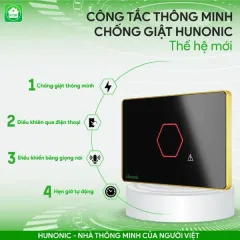 Công Tắc Chống Giật Bình Nóng Lạnh Thông Minh Luxury 5