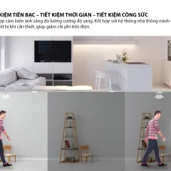 Cảm biến hiện diện CB15.RAD.BLE (AC) 3