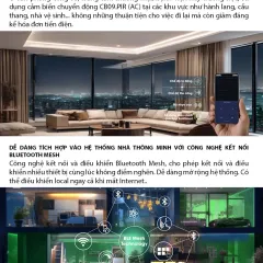 Cảm biến hiện diện CB15.RAD.BLE (AC) 5