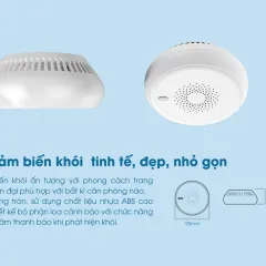 Bộ cảm biến khói CB06.SM.BLE 4