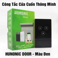Công Tắc Cửa Cuốn Wifi Thông Minh HUNONIC DOOR ( màu đen) 3