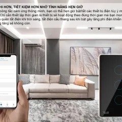 Công tắc thông minh nằm dọc 2