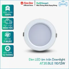 Đèn LED âm trần Downlight thông minh 110/12W 1