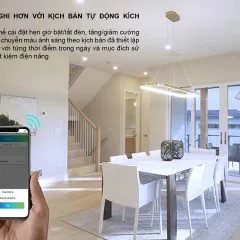 Đèn LED âm trần AT16.BLE 90/7W Downlight thông minh 4