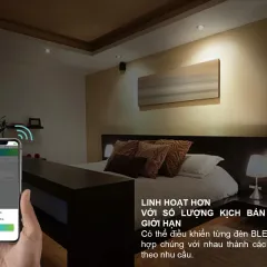 Đèn LED âm trần Downlight thông minh xoay góc 3