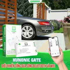 Bộ điều khiển cổng tự động Wifi HUNONIC GATE| Điều khiển cổng tự động từ xa qua điện thoại 3