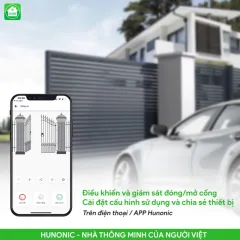 Công Tắc Cảm Ứng Cổng Tự Động Wifi Hunonic Gate 9