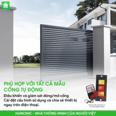 Công Tắc Cảm Ứng Cổng Tự Động Wifi Hunonic Gate 8