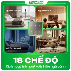 Công tắc ngữ cảnh thông minh Hunonic NEO R6 4