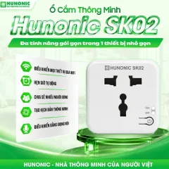 Ổ Cắm Thông Minh Hunonic SK02 – Biến Thiết Bị Thường Thành Thiết Bị Thông Minh 2