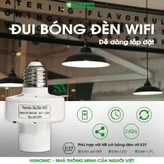 Đui Đèn Thông Minh Wifi Hunonic - Tối Ưu Hóa Trải Nghiệm Chiếu Sáng 5