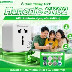 Ổ Cắm Thông Minh Hunonic SK02 – Biến Thiết Bị Thường Thành Thiết Bị Thông Minh 5