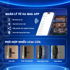 Khoá thông minh cửa gỗ TDL 21 7