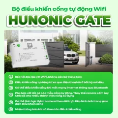 Công Tắc Cảm Ứng Cổng Tự Động Wifi Hunonic Gate 7