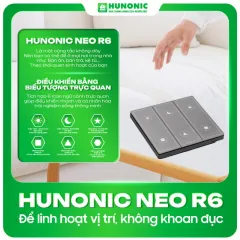 Công tắc ngữ cảnh thông minh Hunonic NEO R6 3