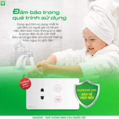 Ổ Cắm Máy Bơm Chống Giật An Toàn Hunonic SPS 3