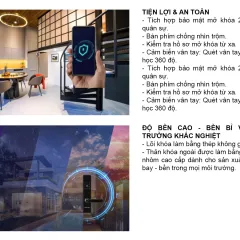 Khóa cửa thông minh  AG101-FACP 3