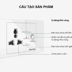 Ổ cắm máy bơm an toàn 6