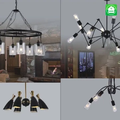 Vì sao đèn trang trí phòng khách lại được ưa chuộng