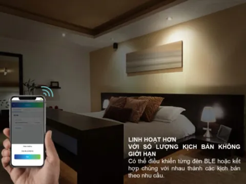 Đèn LED âm trần Downlight thông minh xoay góc