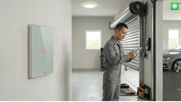 Biến cửa cuốn cũ thành cửa cuốn thông minh: Hướng dẫn nâng cấp an toàn mà không cần đục phá