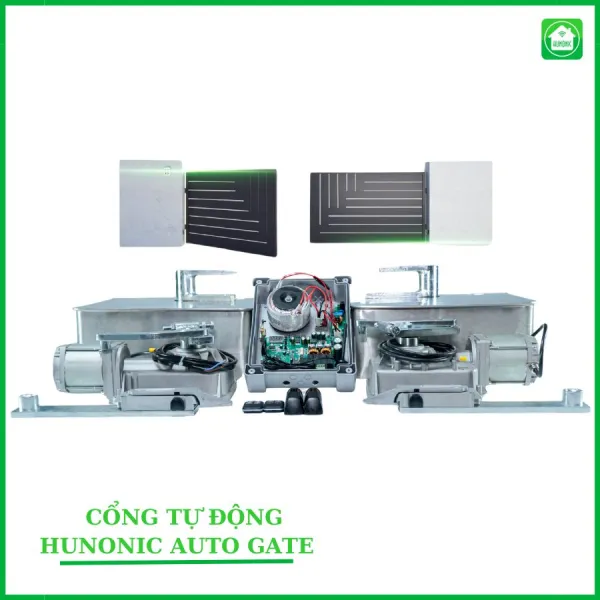 Cổng Tự Động Thông Minh Hunonic Auto Gate – Mở Cổng Qua 4G