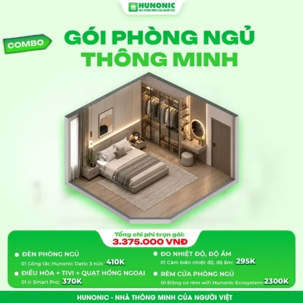 Gói phòng ngủ thông minh cơ bản Hunonic