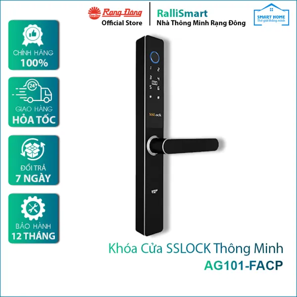 Khóa cửa thông minh AG101-FACP