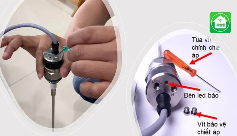 Cảm biến hạt được sử dụng để cảm nhận bụi và các hạt khác trong không khí
