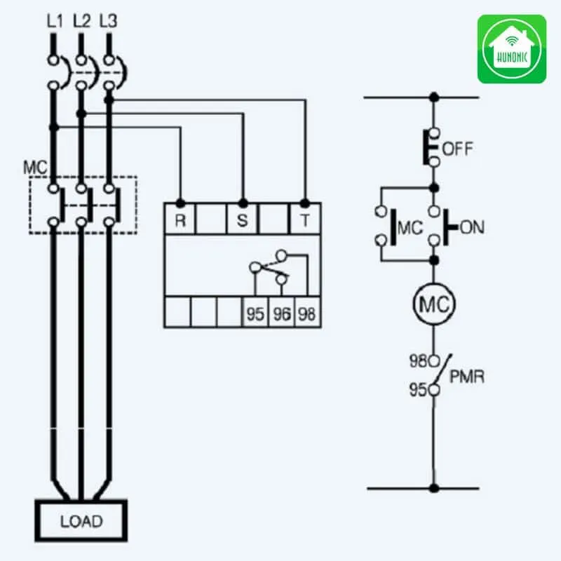 Cách đấu rơ le một pha rất đơn giản bạn có thể thực hiện được