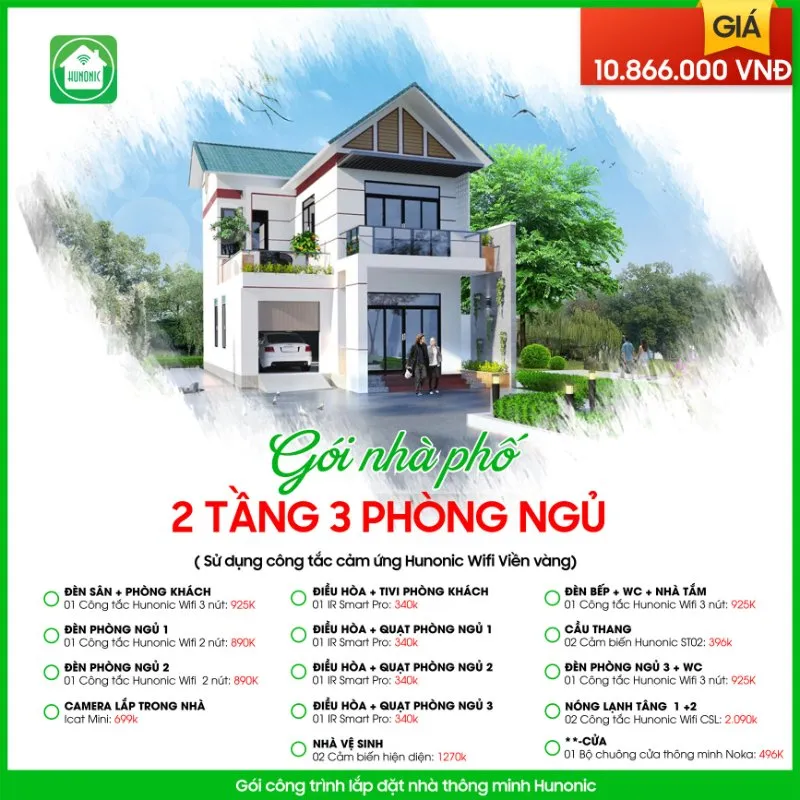 gói nhà phố cơ bản
