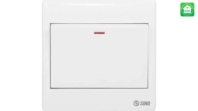Công tắc Sino sở hữu thiết kế khá bắt mắt, mẫu mã phong phú