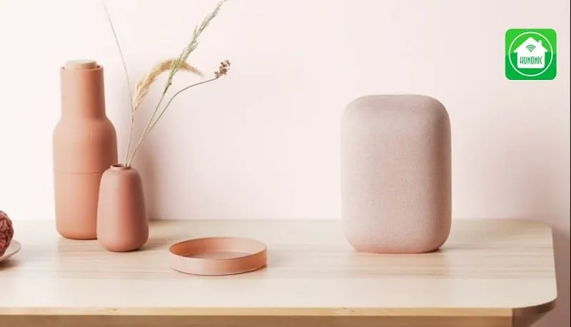 Google Nest được thiết kế tối giản phù hợp với mọi khu vực trong nhà