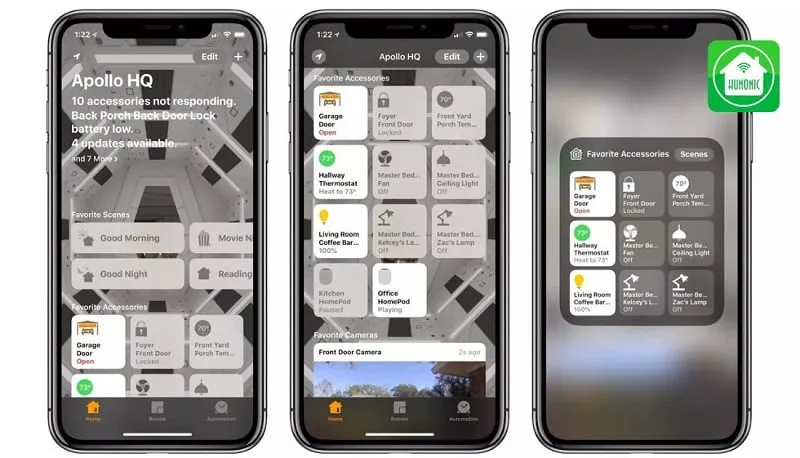 Khi thiết lập HomeKit, trợ lý ảo Siri có thể dễ dàng xác định các thiết bị nhà thông minh